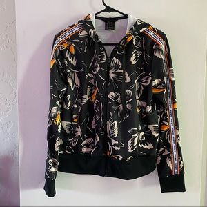 Butterfly adidas zip up women’s hoodie